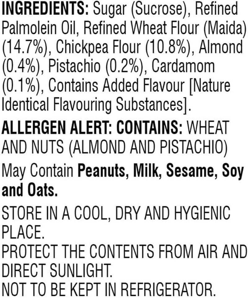 Bikano Premium Soan Papdi with Almonds and Pistachio - 500g - Image 3
